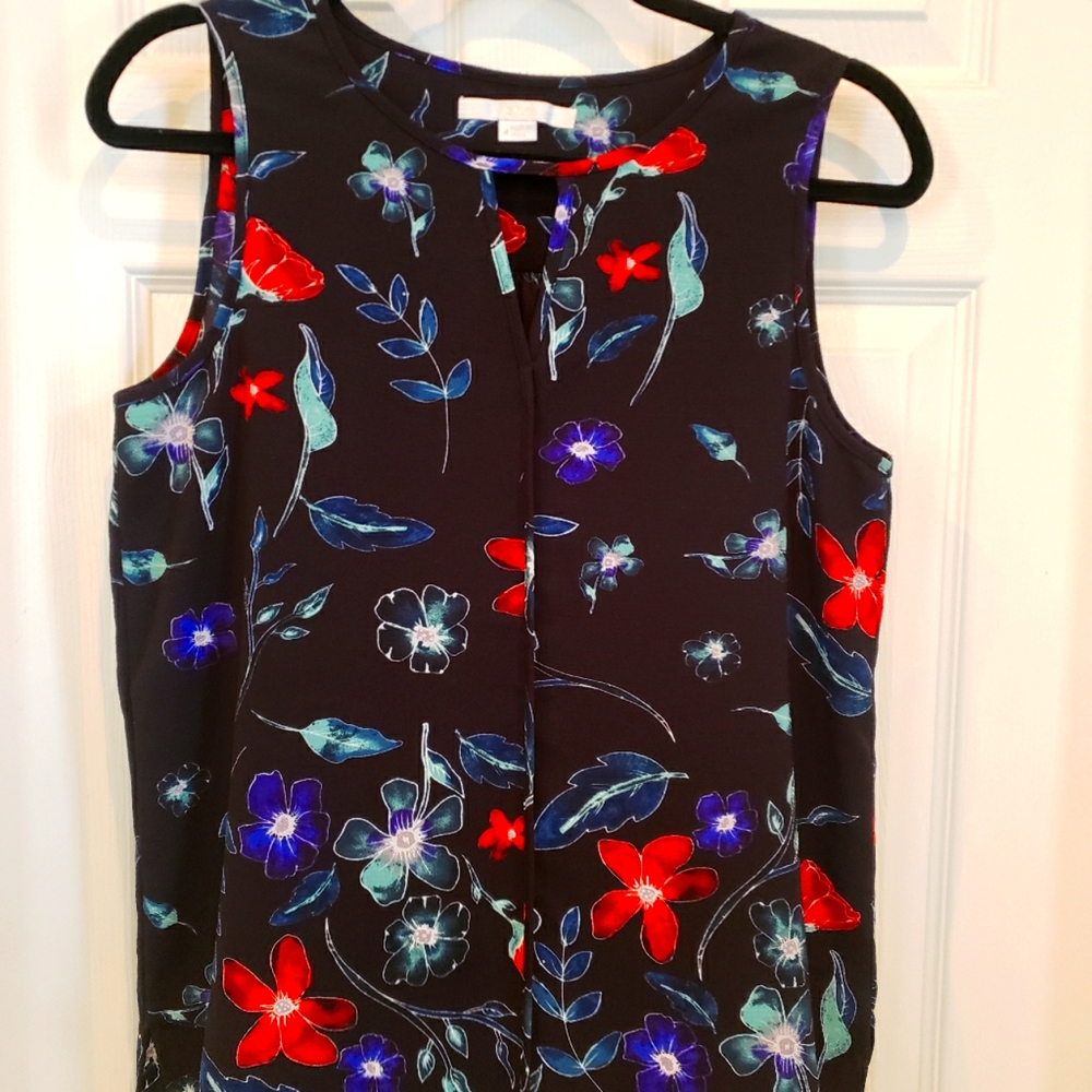 C&E Medium black with red, blue and green.